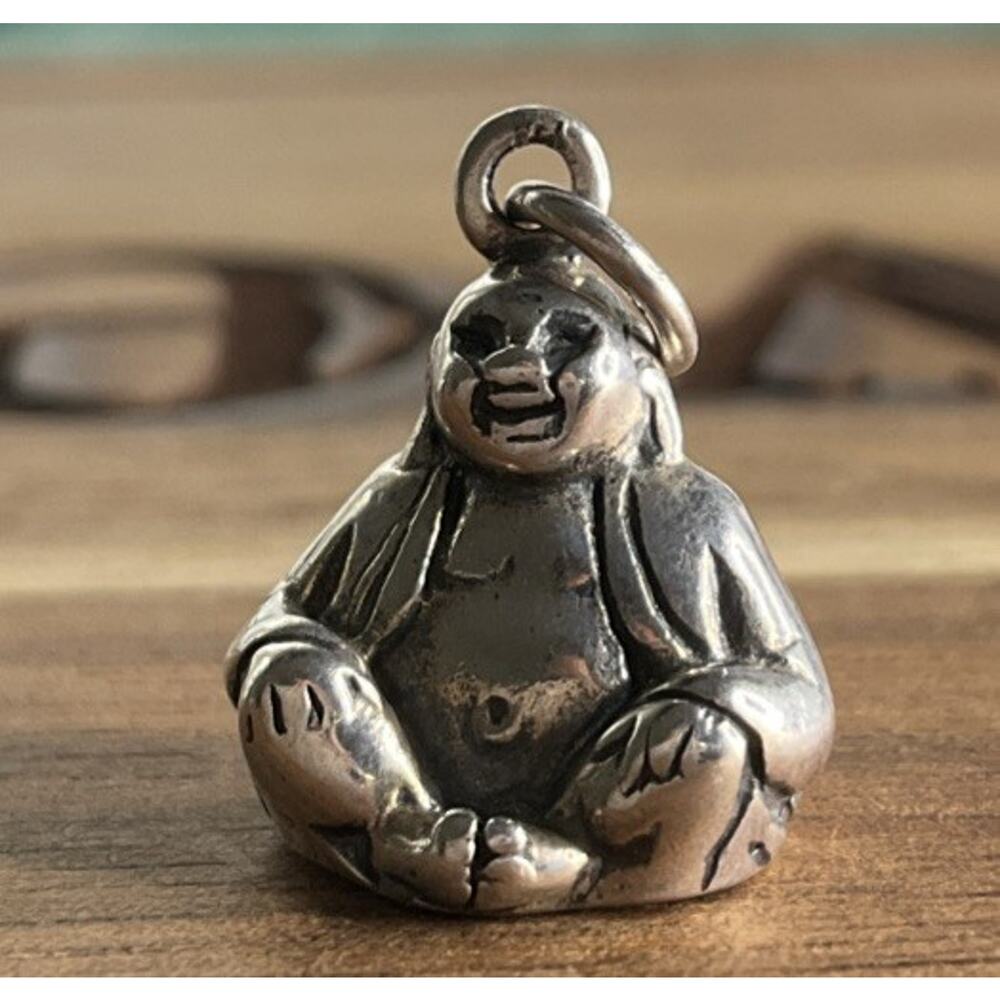 Sterling Silver Buddha Charm